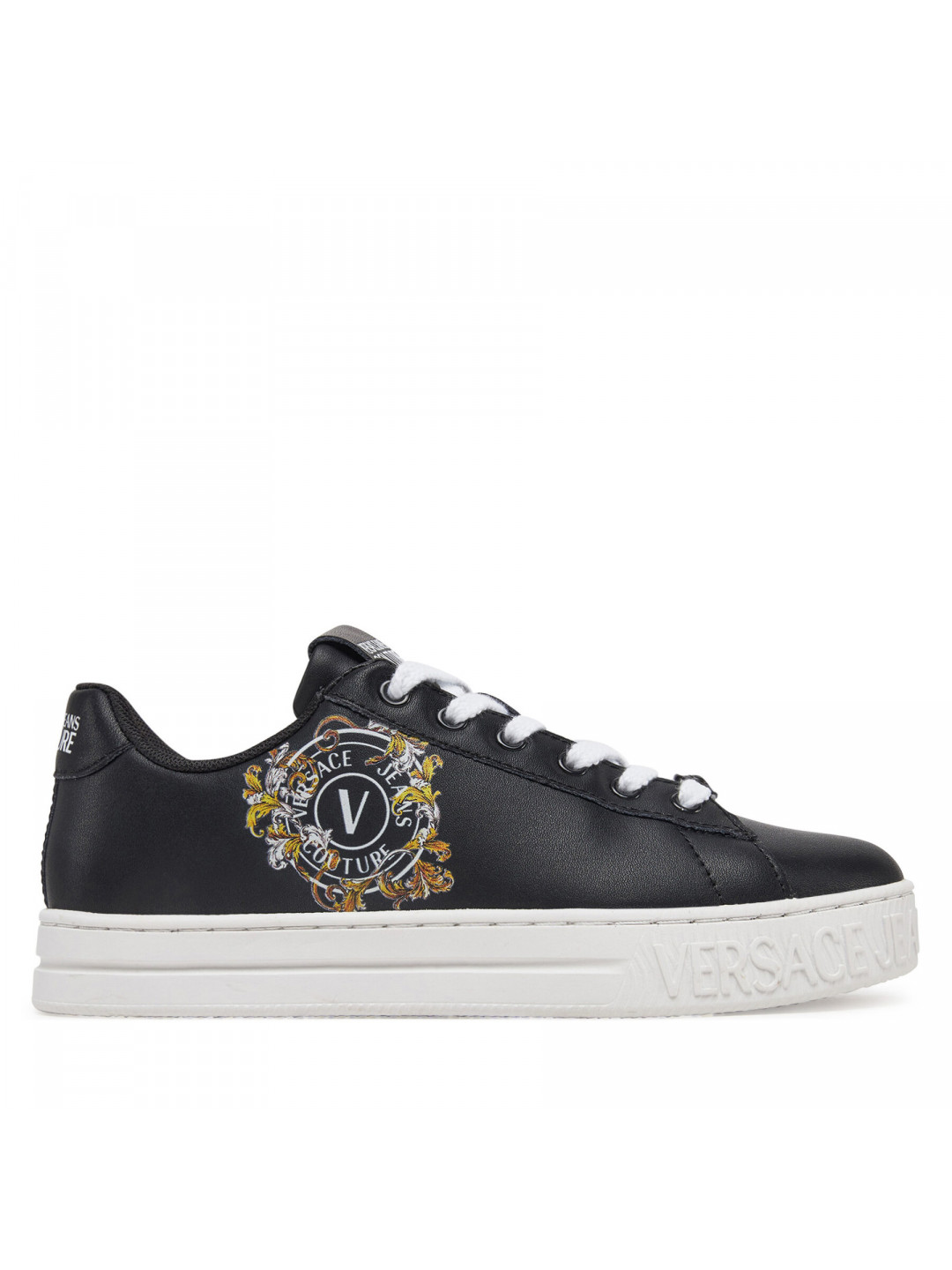 Sneakersy Versace Jeans Couture 78VA3SK3 Černá